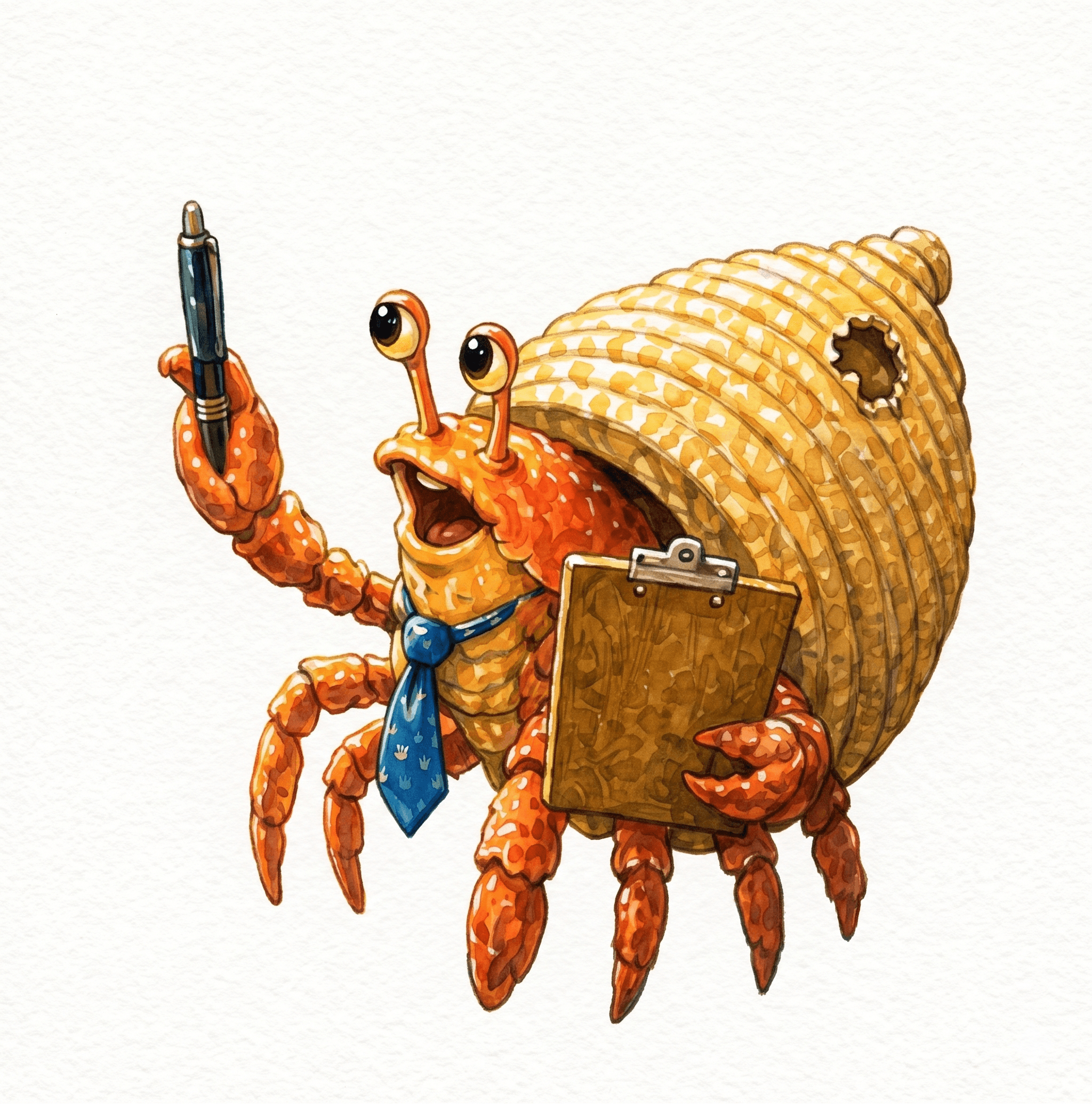 Pinchy the Hermit Crab